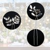 6 Pieces Bride Hair Pins Rhinestones Hair Accessories for Women Crystal Wedding Hair Piece for Bride Women Girls Bridesmaids(Silver)