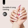 beetles Gel Polish Gel No Wipe Base Coat,15ml for Gel Nail Polish Soak Off LED Nail Lamp Gel Base Coat Upgraded Formula Long-Lasting DIY Home and Nail Salon