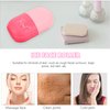 Rcool Ice Face Roller & Gua Sha,Face Massager,Facial Beauty Ice Roller Skin Care Tools,Skin Care Products-for Face&Eyes,Remove Fine Lines,Shrink Pores,Reduce Acne and Lubricate The Skin. (Pink)