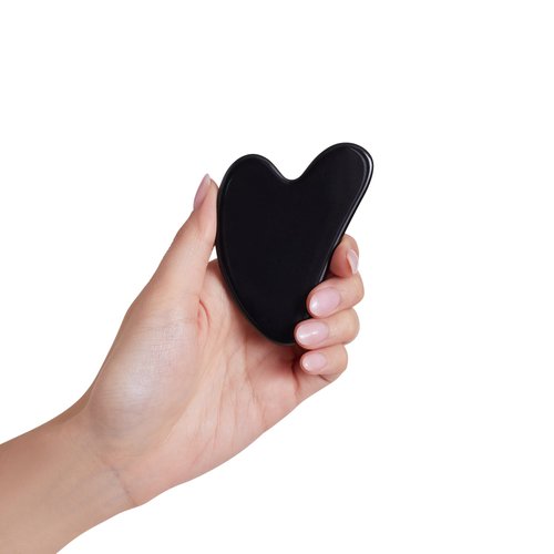 Plum Beauty Obsidian Sculpting Gua Sha Stone