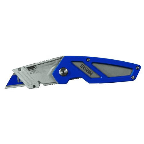 IRWIN FK100 1858318 Folding Utility Knife Blue Small