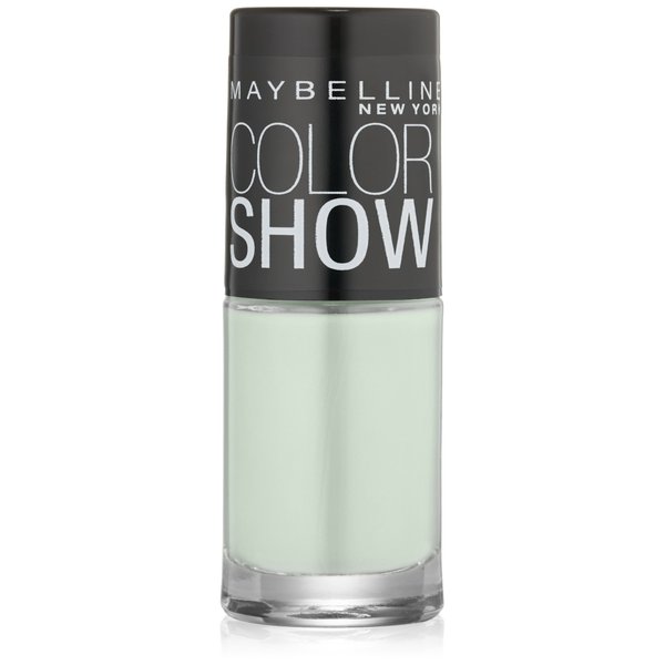 Maybelline New York Color Show Nail Lacquer, Green with Envy, 0.23 Fluid Ounce