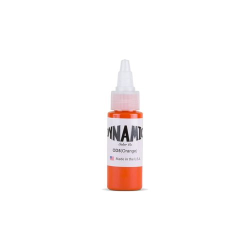 Dynamic Orange Tattoo Ink – Professional Long-Lasting Tattooing Inks - 1 Ounce Bottle