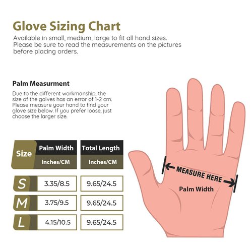 Segbeauty Hair Dye Gloves, 20 Counts Black Reusable Hair Color Gloves Professional Washable Rubber Gloves Hair Coloring Accessories for Home Cleaning Hair Dye Salon Highlighting - Medium