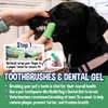 Bodhi Dog Finger Toothbrush for Dogs & Cats | Puppy Toothbrush with Soft & Flexible Silicone Bristles for Pet Dental Care | Easy Teeth Cleaning Dog Finger Toothbrush, 50 Count
