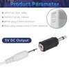 Yubunt AC/DC Transformer, White Power Adapter is Compatible with Dept 56 Village Accessories 56.55026 5655026. Suitable for Lighting Scenarios Such as Christmas Houses, Snowmen Streetlights, Etc(1Pcs)