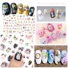 PHOGARY 8 Sheets Cat Nail Sticker for Nail Art Decoration False Nail Manicure Decals Girls Women Gift