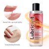 BED GAME No Rinse Water-Based Personal Lubricant, Strawberry Flavored Lube, Intimate Longlasting Non-Sticky Gel for Couples Massage (Strawberry)