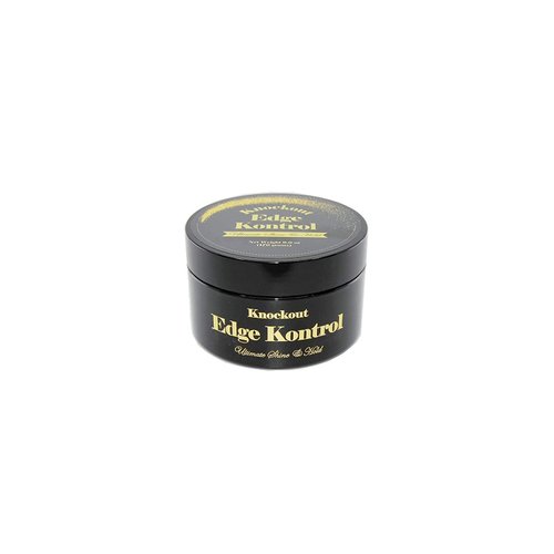 dye dyed Knockout Edge Kontrol Strong Hold Edge Control Booster Water Base Pomade (extreme 6 oz)