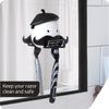 PELEG Design Mr. Razor – Razor Holder Suction Shaving Razor Holder for Shower Bathroom Bath Unique Gifts