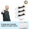 HXMLS 3392519 Dryer Thermal Fuse (3 Pack) Replacement for Whirlpool WP3392519 Replaces Part # AP6008325 3388651 694511