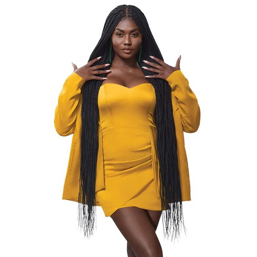 Outre Braid Up Pre-Streched Long Length Straight Style Synthetic Hair Braids - BRAID 3X 46 (2T1B/30)