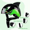 Kids Toddler Bike Helmet, Adjustable and Multi-Sport for Child Infant Baby, 2 Sizes for Age 1-3-5 Years Boys Girls (Black Shark, Small)