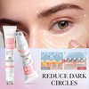 Eye Cream with 10% Hyaluronic Acid, 5% Nicotinamide, 30% Retinol, 10% Vitamin C for Puffy Eye Bags Fine Lines Dark Circles Wrinkles, Under Eye Cream with 360° Eye Roller Massage Ball, 0.7 fl. oz