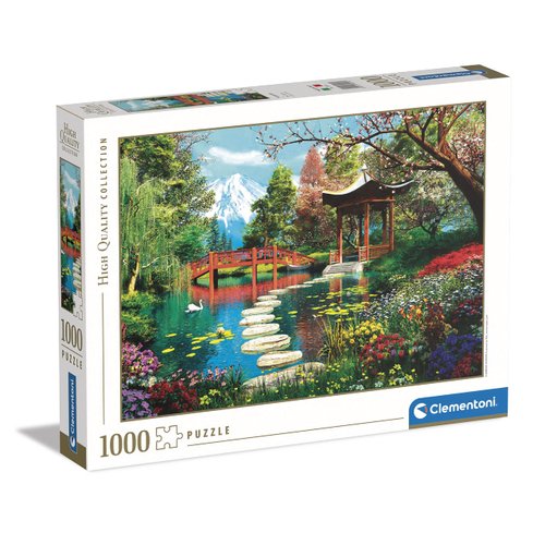 Clementoni - 39513 Collection - Fuji Garden - 1000 Pieces, Puzzle for Adults Multicoloured