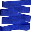 Blue and White Crepe Paper Streamers (2 Rolls Each Color) MADE IN USA!