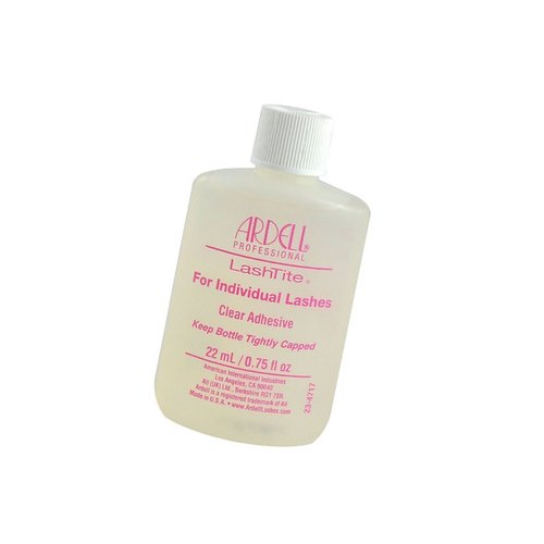 Ardell Lashtite Eyelash Adhesive Glue-Clear Individual Eyelash Adhesive Specially Formulated For Use With Duralash - Size 0.75 fl oz / 22ml