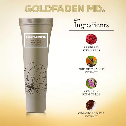 GOLDFADEN MD Plant Profusion Regenerative Night Cream 0.4 Fl Oz