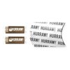Hurraw! Coffee Bean Lip Balm, 2 Pack: Organic, Certified Vegan, Cruelty and Gluten Free. Non-GMO, 100% Natural Ingredients. Bee, Shea, Soy and Palm Free. Made in USA