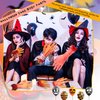 Haconba 6 Pieces Halloween Body Parts Fake Severed Hands Scary Broken Hands Prop for Prank Halloween Haunted House Escape Room Party Decorations, 6 Styles