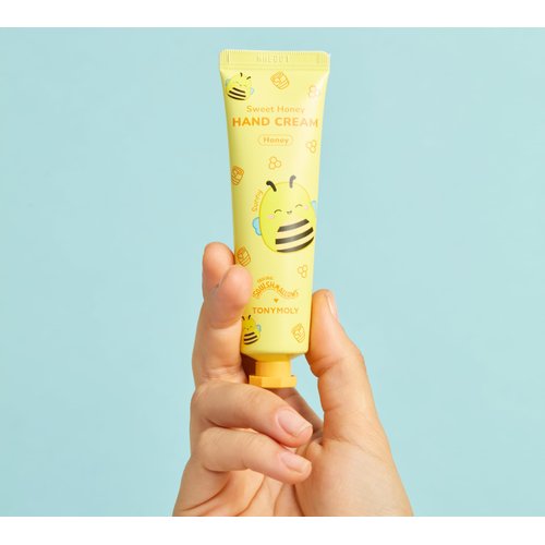 TONYMOLY x Squishmallows Sunny Sweet Honey Hand Cream - Hydrating and Nourishing, 30ml