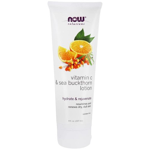 Now Foods Vitamin C and Sea Buckthorn Lotion - 8 fl. oz. 4 Pack