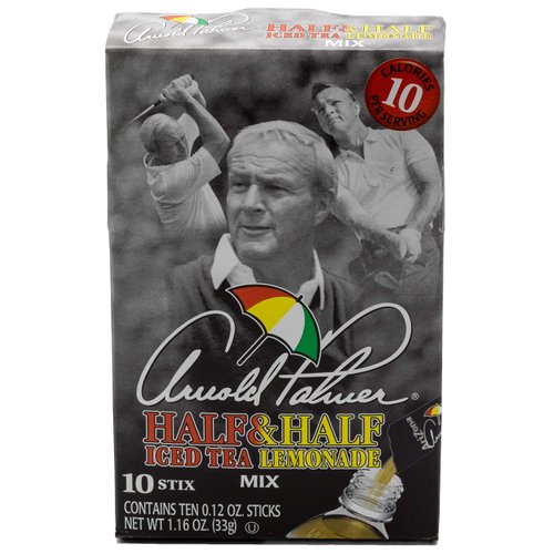 Arizona tea, Arnold Palmer Mix Stix, Half Iced Tea & Half Lemonade, 10 stix, 1.2 Oz (Pack of 12)