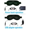 Heated Eye Mask, USB Eye Mask for Dry Eyes with Temperatur 105°F 115°F 125°F, far Infrared Therapy