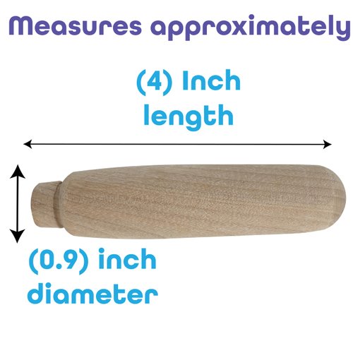 Mandarin Bird Toys 2176 Pk4 Medium Wood Handle Chewers