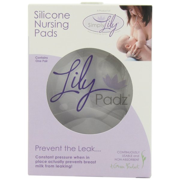 LilyPadz® Reusable Silicone Nursing Pads Single Pair Regular Size