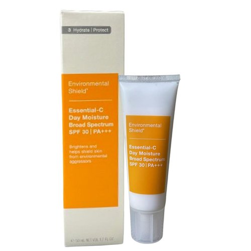Essential-C Day Moisture SPF 30-1.7 Fl Oz / 50 ml - Vitamin and Antioxidant-Rich Broad Spectrum Sunscreen SPF 30 - Hydrates and Protect