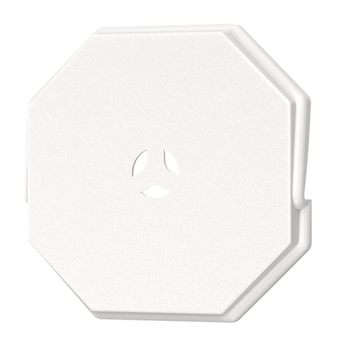 Vinyl Siding Mounting Blocks, Siding Mounting Kit, 130110006001 Octagon Mounting Block, Siding Mounting Plate for 1/2 inch Lap Double and 4 inch Height Siding, White
