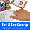 Shoe Wipes Cleaner Sneaker - 2 Packs of 30 Quick Instant Clean Shoe Cleaner Wipes Sneaker Cleaner White Shoes Tennis Canvas Leather and More Resealable Travel Bags Bubble Gum Scented Cleaning