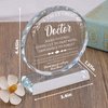 Uniquilling Gifts for Doctor, Best Doctor Award Crystal Plaque with Gift Box Packaging, Appreciation/Thank You Gifts for Doctor, Christmas/Retirement/Birthday Gifts for Doctor