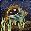 Mosaic Art Kit 7'' or 20cm Square DIY Fish_