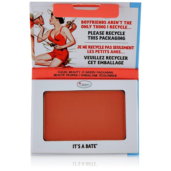 theBalm Clean and Green Powder Blush - It's A Date