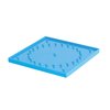 edxeducation Double-Sided Geoboards - 5 x 5 Grid/24 Pin Circular Array - Set of 6 - Includes Rubber Bands - Ideal for Ages 5+ - Geometry Math Manipulative - Teach Angles and Symmetry