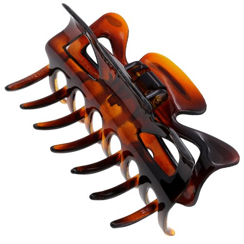 Camila Paris CP42 French Hair Clip for Women, 3.5 inch Tortoise for Thick Volume Hair, Girls Hair Claw Clips Jaw, Durable Styling Hair Accessories for Women, Strong Hold No Slip Grip, Made in France