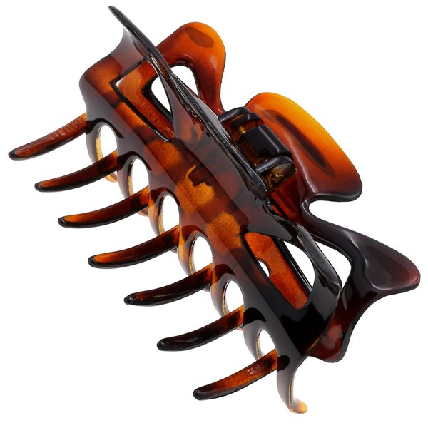 Camila Paris CP42 French Hair Clip for Women, 3.5 inch Tortoise for Thick Volume Hair, Girls Hair Claw Clips Jaw, Durable Styling Hair Accessories for Women, Strong Hold No Slip Grip, Made in France