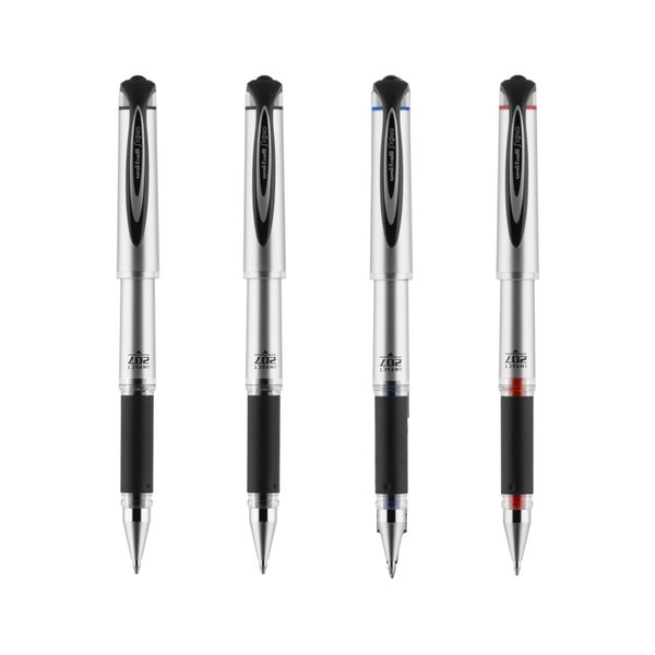 Uniball Signo 207 Impact Stick Gel Pen, 4 Assorted Pens, 1.0mm Bold Point Gel Pens