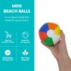 4E's Novelty Mini Beach Balls Bulk 50 Pack, Summer Pool Party Favors for Kids, Inflatable Pool Toys, Hawaiian Luau Party Decorations Goodie Bag Fillers (50 Pack)