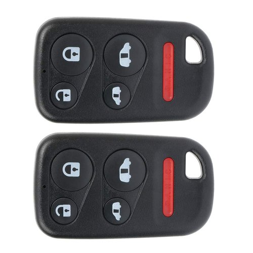 OCPTY 2X Flip Key Entry Remote Control Entry Remote Key Fob for 01 02 03 04 for Honda for Odyssey 3.5L OUCG8D-440H-A