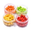PHECDA PROFLY 30pcs 12mm Smell Carp Fishing Bait Boilies Eggs / 4 Flavors Floating Ball Beads Feeder Artificial Carp Baits Lure (Yellow-Sweet Corn（12mm）)