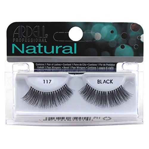 Ardell Natural Lashes #117 Black (6 Pack)