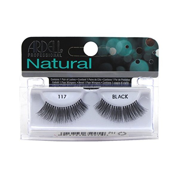 Ardell Natural Lashes #117 Black (6 Pack)