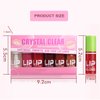 6 Colors Lip Oil, Hydrating Tinted Plumping Lip Gloss, Shiny Glow Non-sticky Nourishing Lip Care Oil