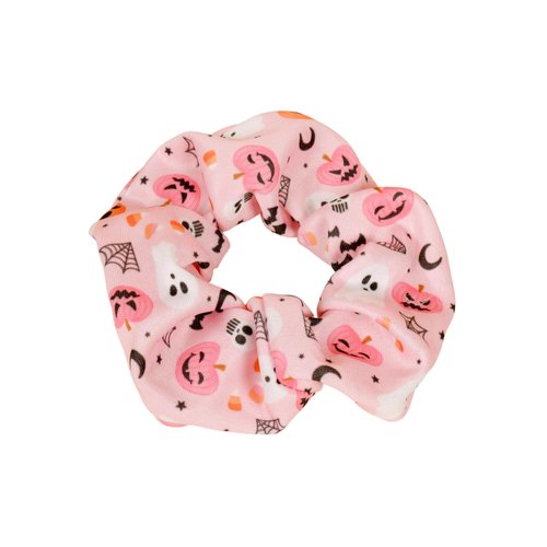 Hanna Roberts Halloween "Ghosts & Pumpkins" Hair Scrunchie