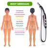 5-in-1Electronic Acupuncture Pen Electric Meridians Therapy Heal Massager Meridian Energy Pen Relief Pain Tools