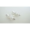 Generic 2 extra small silver butterfly metal alligator hair clip for fine thin hair