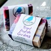 Bluebyrd Soap Co. English Royal Gardens Bar Soap For Women | Floral Scents of Gardenia, Jasmine, Plumeria | Cold Process Handmade Soap Bars Organic Oils | Vegan, Non-Gmo (Royal)